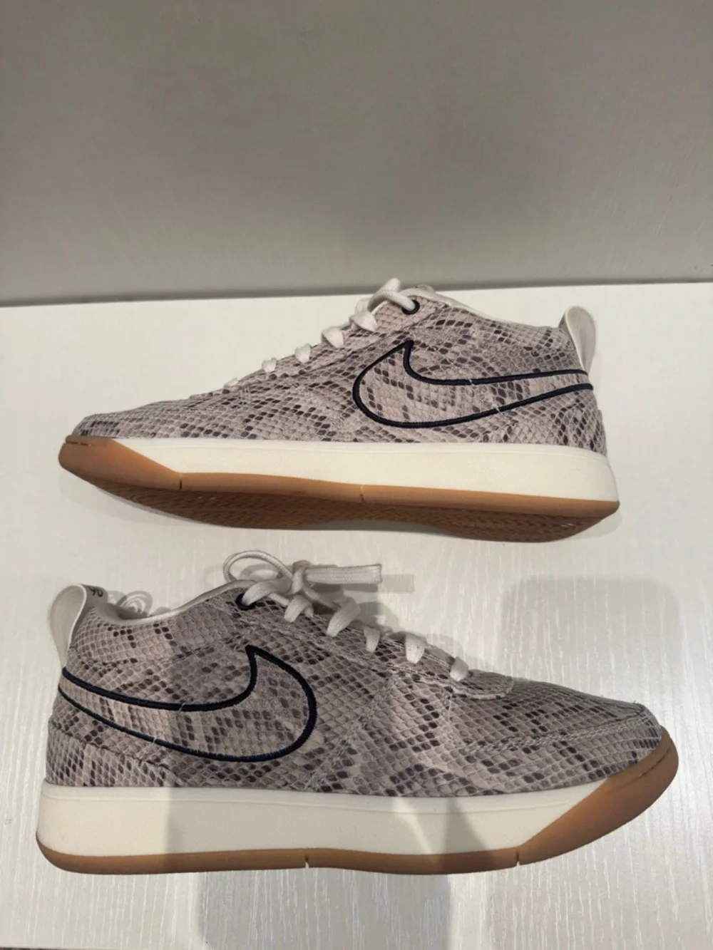 Nike Book 1 Devin Booker Snakeskin Cream/Natural Colorway Unisex M: 9 W: 10.5 - Picture 8 of 13